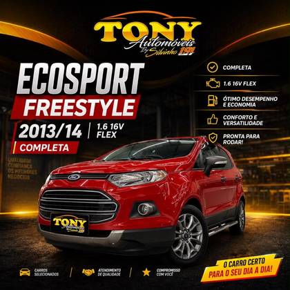 FORD ECOSPORT 1.6 FREESTYLE 16V FLEX 4P MANUAL FORD ECOSPORT 1.6 FREESTYLE 16V FLEX 4P MANUAL